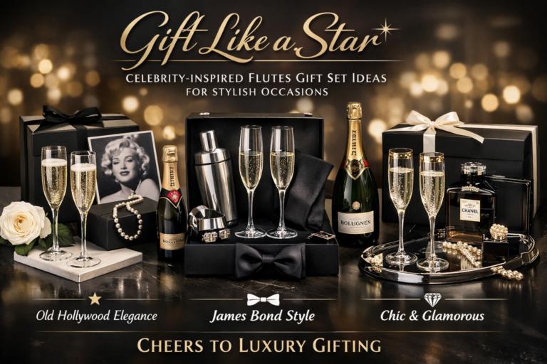 Gift Like a Star: Celebrity-Inspired Flutes Gift Set Ideas for Stylish Occasions Dailyblooper